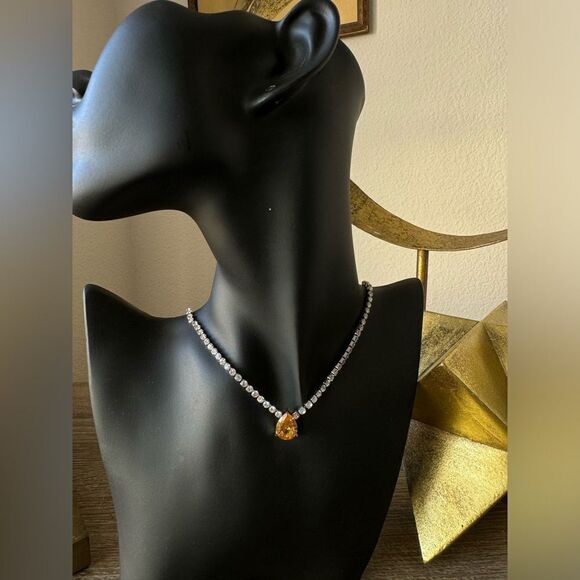 Tennis necklace A944 - Picture 5 of 5